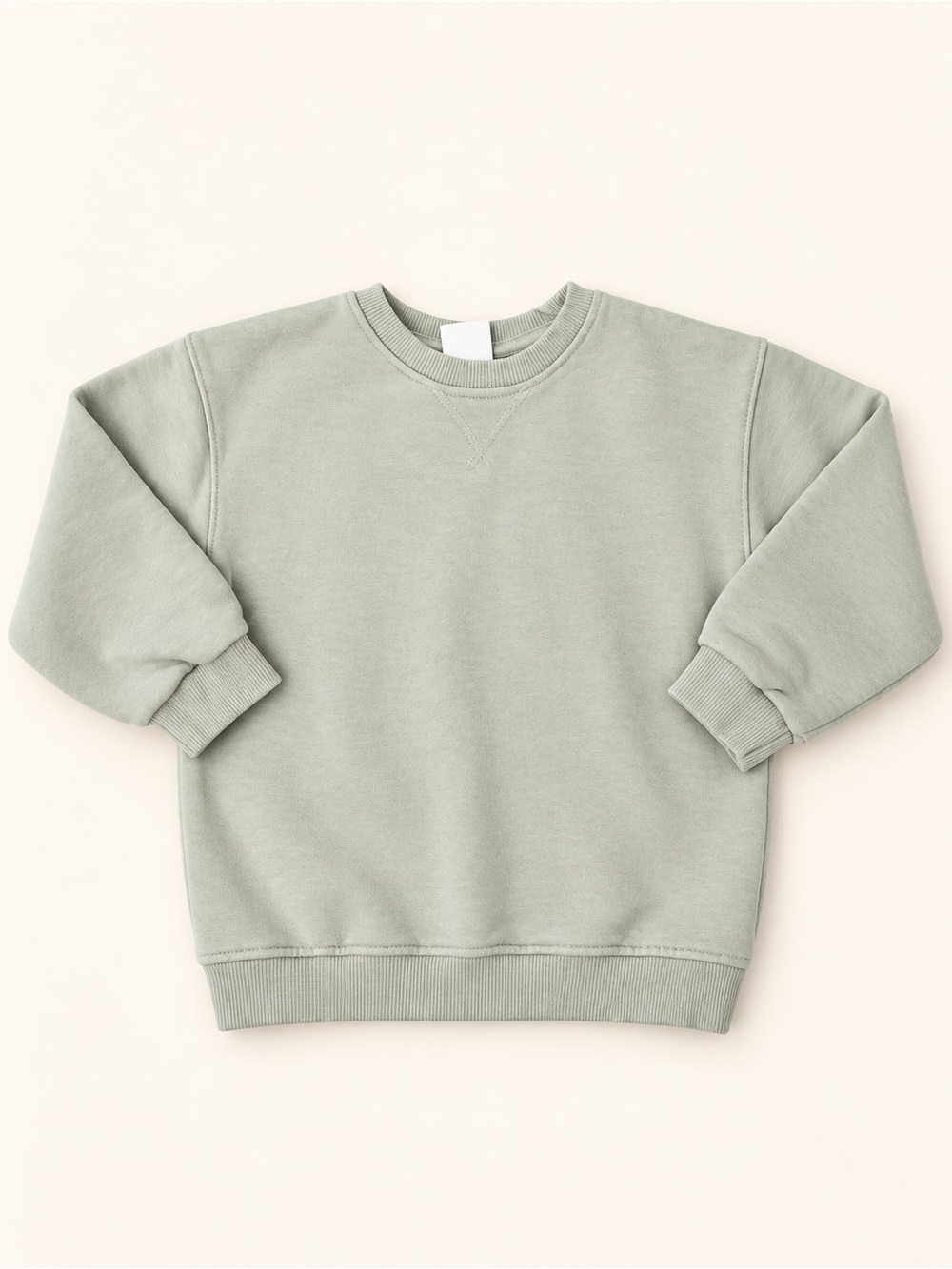 Zara Kids Sage Green Crewneck Sweatshirt